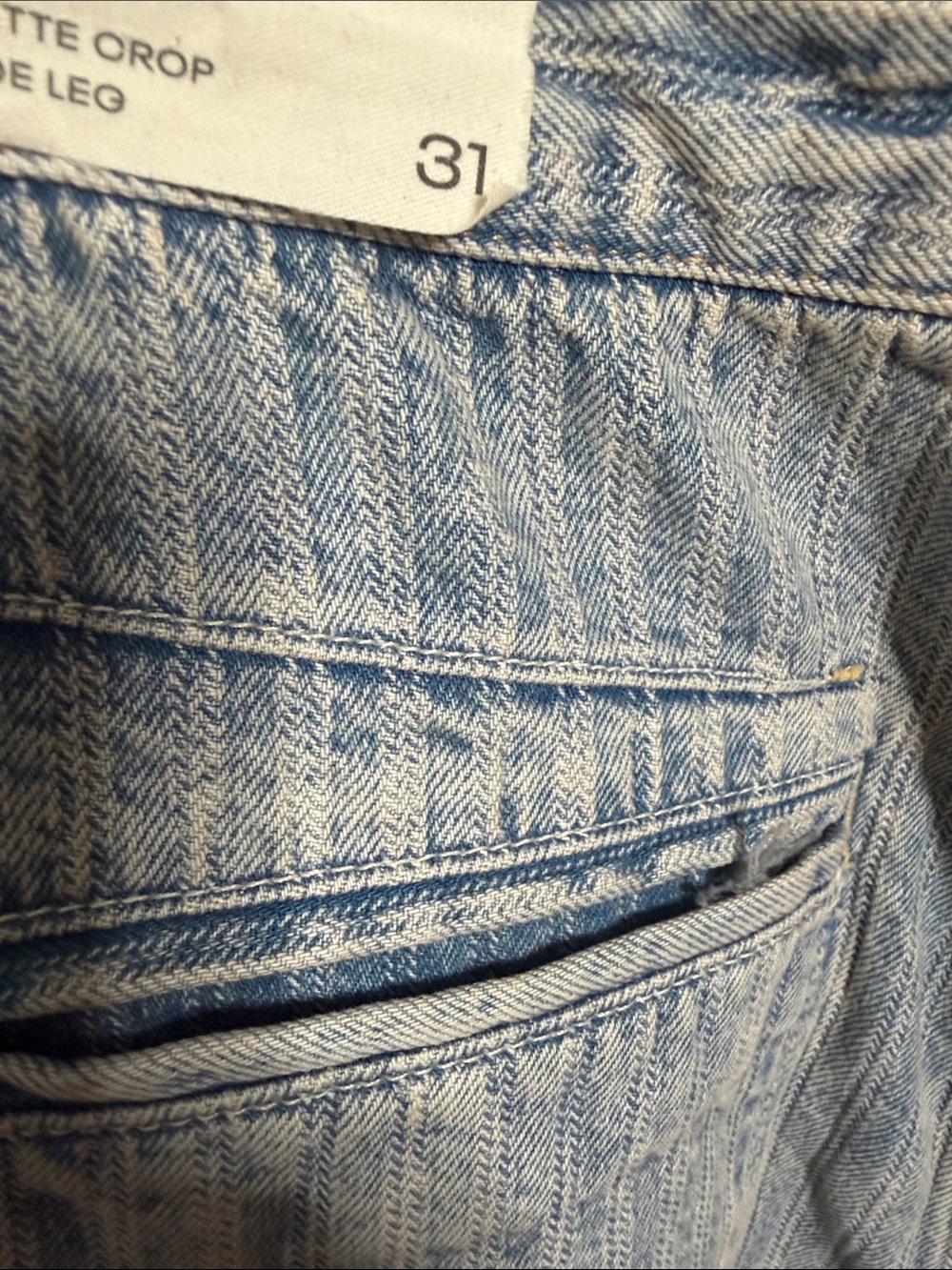 Brette Cropped Jeans
We The Free
Color- Bittersweet Blue
NWT -
Free People - Picture 7 of 8
